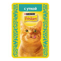 Корм Friskies Adult Кусочки утки в подливе 85g для кошек 12261815
