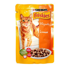 Корм Friskies Adult Кусочки курицы в подливе 100g для кошек 12227658