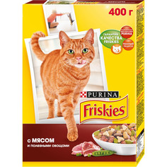 Корм Friskies Adult Мясо и Овощи 400g для кошек 12152613
