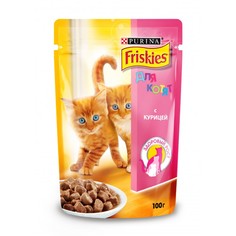 Корм Friskies Junior Кусочки курицы в подливе 100g для котят 12227682