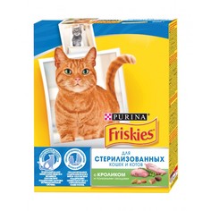 Корм Friskies Sterilised Кролик и Овощи 300g для стерилизованных кошек 12274331
