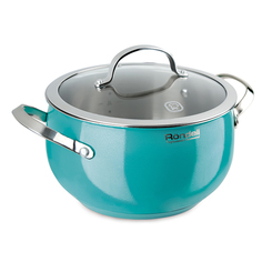 Кастрюля Rondell RDS-719 Turquoise 22cm 5.8L