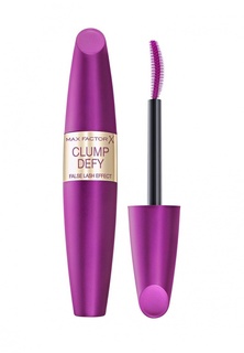 Тушь Max Factor Для Ресниц Объемная С Эффектом Разделения Clump Defy Mascara  Black