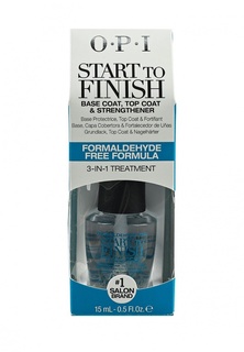 Топовое покрытие O.P.I OPI Start to finish Multi-Purpose Nail Treatment "3 в 1", 15 мл