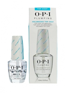 Топовое покрытие O.P.I OPI для придания объема маникюру «OPI Plumping Top Coat», 15 мл