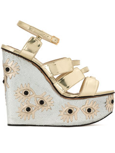 platform leather sandals Andrea Bogosian