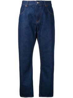 прямые укороченные джинсы Mm6 Maison Margiela
