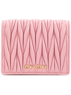 стеганый кошелек Miu Miu