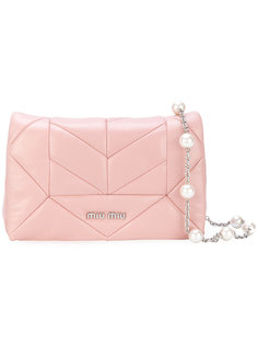 стеганая сумка на плечо Miu Miu