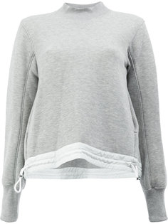 джемпер с кружевной отделкой  Sacai