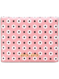 floral print wallet Miu Miu