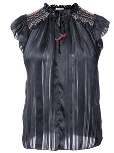 embroidered sleeveless blouse Ulla Johnson