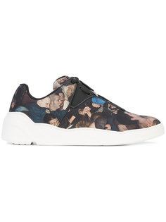 printed panel sneakers Dior Homme