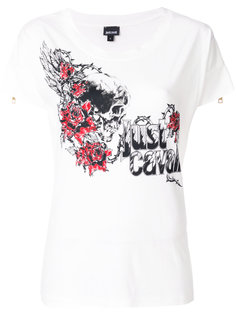 футболка с логотипом Just Cavalli