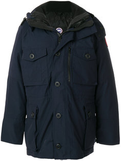 стеганое пальто с капюшоном Canada Goose