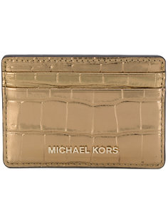 Jet Set Travel metallic cardholder Michael Michael Kors