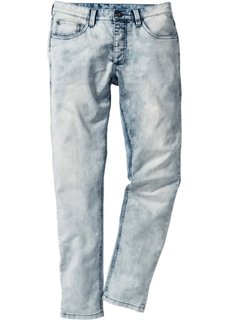 Трикотажные джинсы Skinny Fit Straight, длина (в дюймах) 32 (синий деним) Bonprix