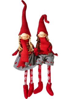 Сидящие фигурки Руди & Мерле (2 шт.) (различные расцветки) Bonprix