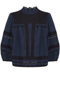 Хлопковая блуза с укороченными рукавами Isabel Marant Etoile