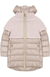 Шерстяное пальто с капюшоном Herno