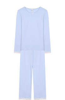 Пижама с кружевной отделкой и принтом Sanetta