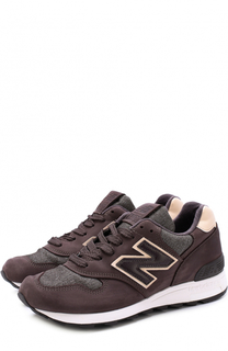 Замшевые кроссовки 1400 на шнуровке New Balance