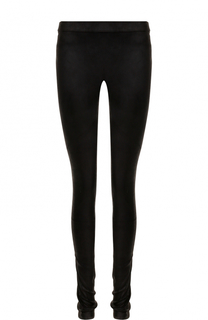 Кожаные брюки-скинни Isabel Benenato