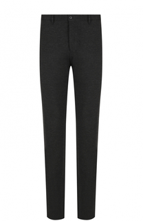 Брюки из вискозы прямого кроя Armani Collezioni