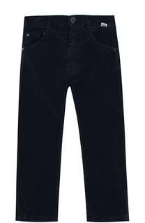 Хлопковые брюки прямого кроя Il Gufo