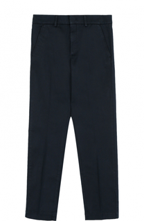 Хлопковые брюки прямого кроя Moncler Enfant