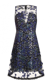 Приталенное мини-платье без рукавов Elie Tahari