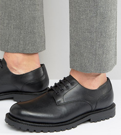 Кожаные туфли дерби Hudson London эксклюзивно для ASOS - Черный