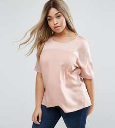 Блузка размера плюс Junarose - Розовый