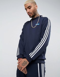 Темно-синий свитшот с круглым вырезом adidas Originals Osaka Tennoji BS4683 - Темно-синий