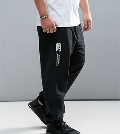 Черные спортивные брюки с манжетами Canterbury PLUS Stadium E513106-989 - Черный