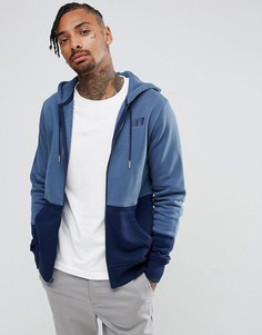 Худи темно-синего цвета на молнии New Balance Essentials MJ73528_VIM - Темно-синий