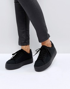 Кроссовки на шнуровке ASOS DAY LIGHT - Черный