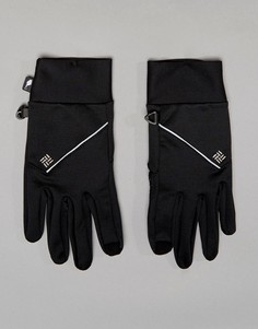 Черные беговые перчатки для сенсорных гаджетов Columbia Trail Summit - Черный