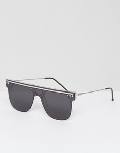 Квадратные солнцезащитные очки-маска Spitfire NY2K - Черный