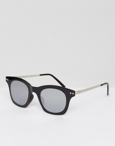 Черные квадратные солнцезащитные очки Spitfire Omnium - Черный