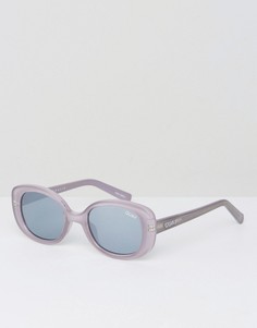 Серые квадратные солнцезащитные очки Quay Australia Lulu - Серый