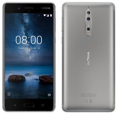 Сотовый телефон Nokia 8 Dual Sim Steel