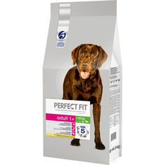 Корм Perfect Fit Курица 14.5kg 10166113 для собак средних и крупных пород
