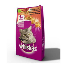 Корм Whiskas Подушечки Паштет говядина / кролик 5kg 10150215