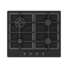 Варочная панель Midea Q452 SFD Bl