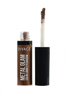 Тени для век Divage Жидкие Metal Glam Eye Tint № 02