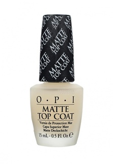 Топовое покрытие O.P.I OPI Matte Top-Coat для создания матового эффекта, 15 мл