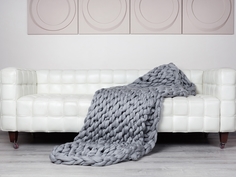 Плед zefir (zefir) серый 150.0x200.0 см.