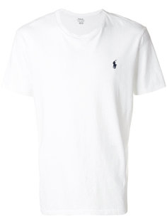 футболка с вышитым логотипом Polo Ralph Lauren