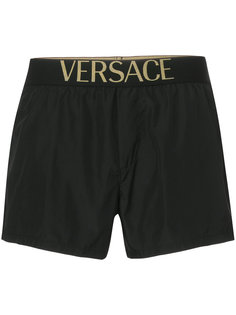 плавательные шорты с логотипом Versace